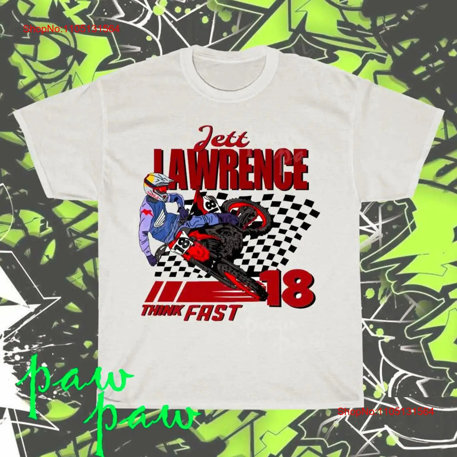 Streetwear Brand Graphics - Brandneues Jett Lawrence HD-Logo, amerikanisches T-Shirt,