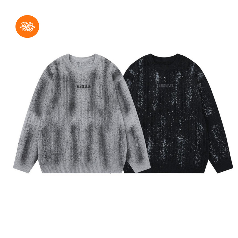 Quality Streetwear Brand - DAVIDSHAO EU UNS Größe Top Qualität