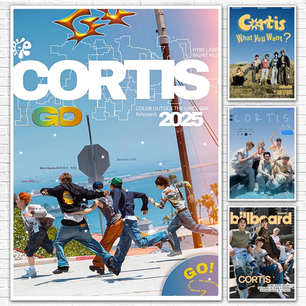 Streetwear Brand Poster - Streetwear-Marke C-CORTIS Poster All-Match HD wasserfester
