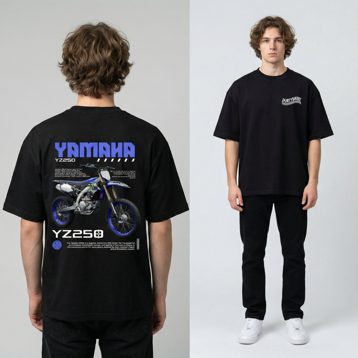 Yamaha MT-07 Naked Bike Style  – Streetwear Brand Graphics Bewertung und Preis