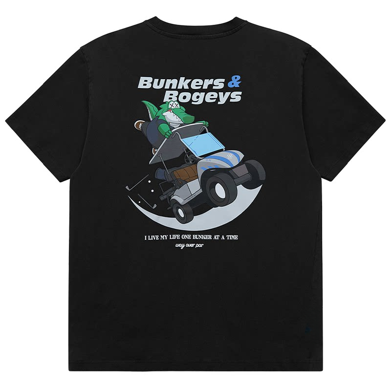 Cartoon-Alligator Golfcart Rüc – Streetwear Brand Golf Bewertung und Preis