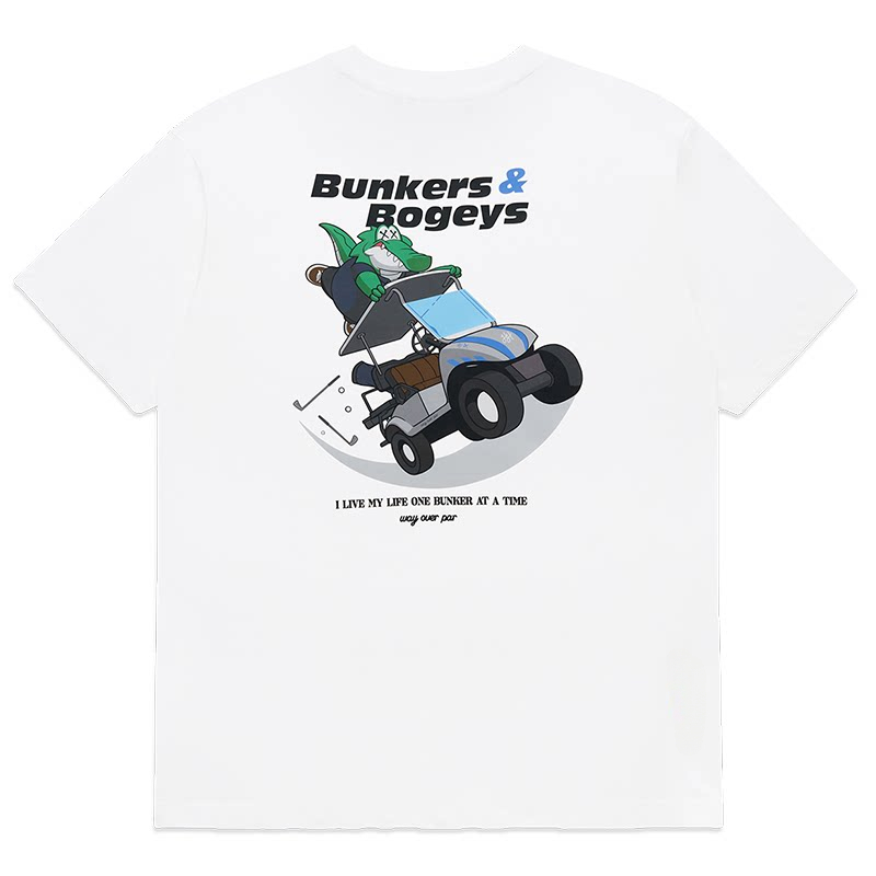 Cartoon-Alligator Golfcart Rüc – Streetwear Brand Golf Bewertung und Preis