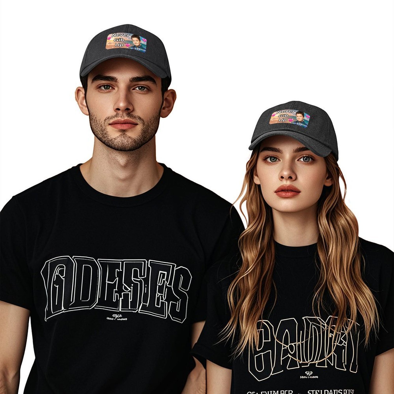 Never gib up Bumper Aufkleber  – Streetwear Brand Golf Bewertung und Preis